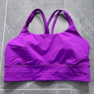 💟 lululemon Energy Longline bra size 10